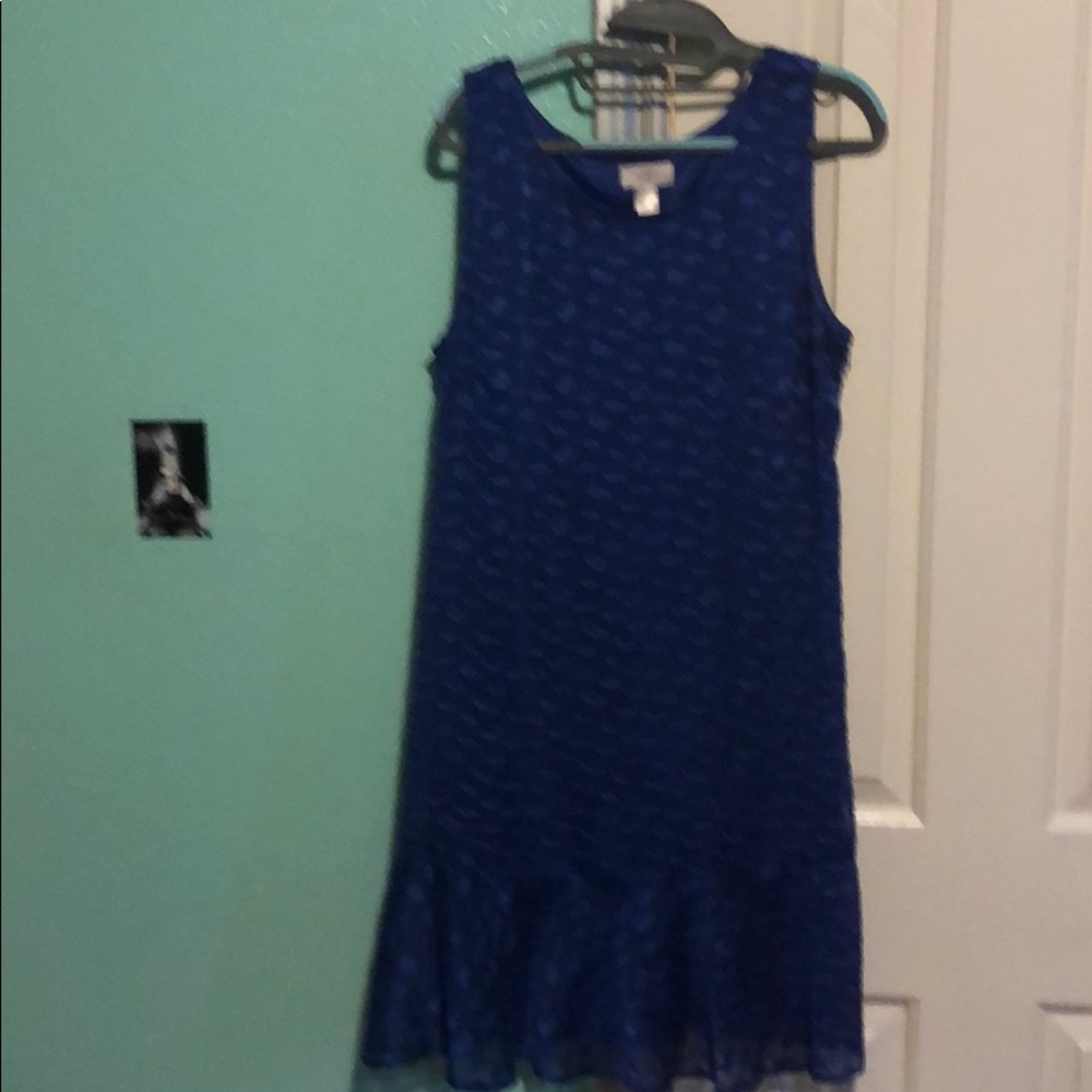 3/$10 Loft blue dress